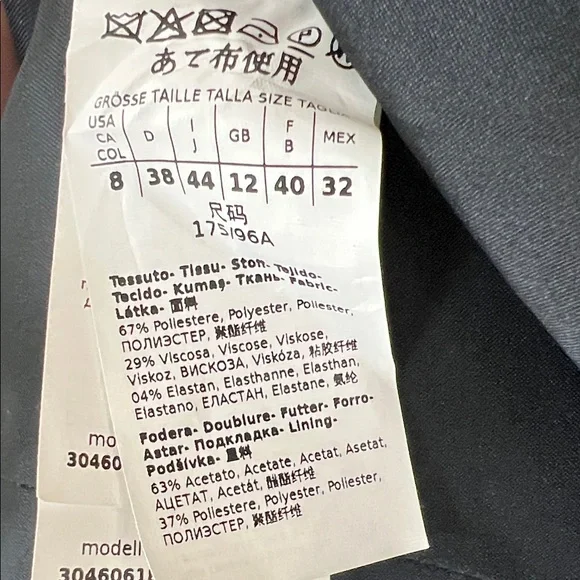 MARELLA S TARANTO Navy Blazer - Picture 4 of 12